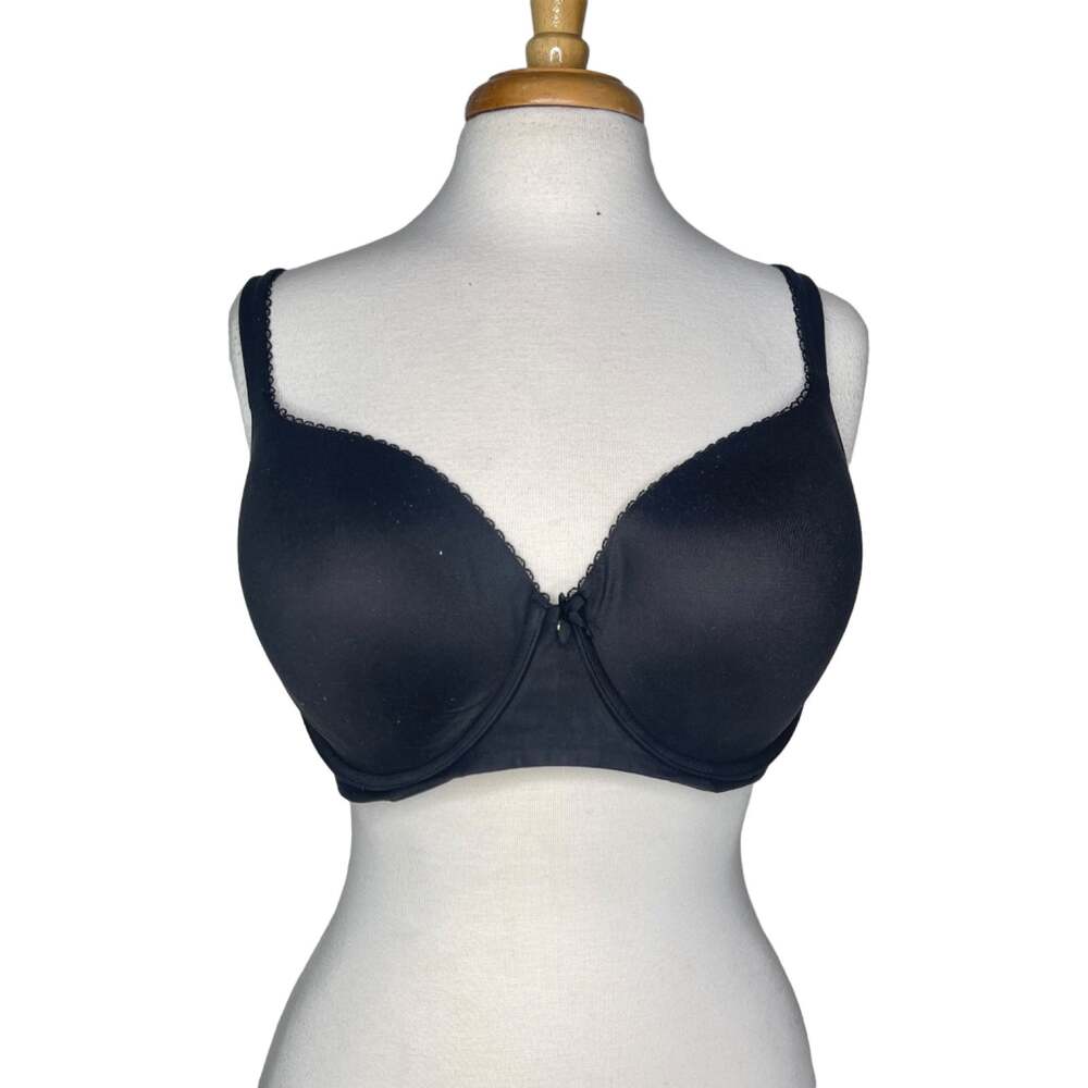 Victorias Secret Body by Victoria Lined Perfect Coverage Bra Black Size 38D